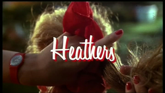 Heathers (1989) title card