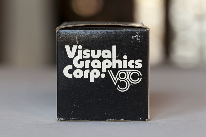 Visual Graphics Corp. film font box