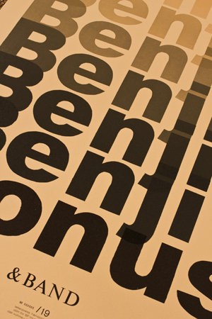 Benji band poster 2