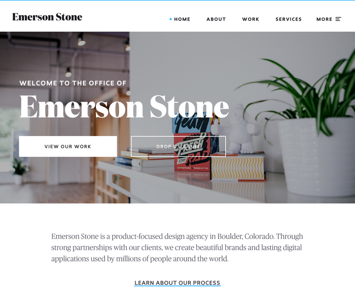 Emerson Stone website 1