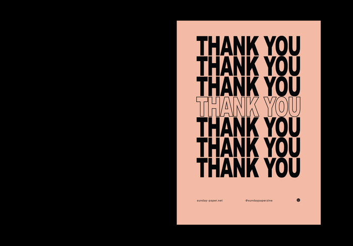 Sunday Paper, Issue 01 13