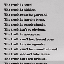 <cite>The New York Times</cite> ad campaign: <cite>The Truth Is Hard</cite>