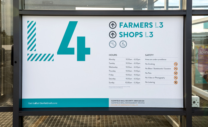 Glenfield Mall identity 7