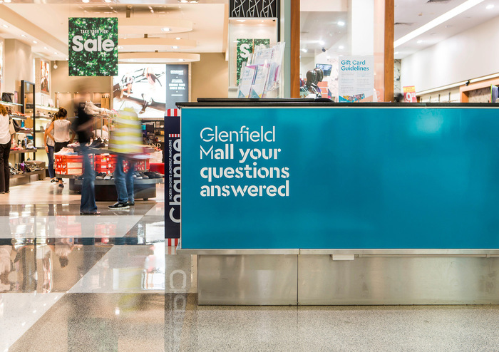 Glenfield Mall identity 8