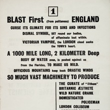 <cite>BLAST: Review of the Great English Vortex</cite> No.<span class="nbsp">&nbsp;</span>1, by Wyndham Lewis (ed.)