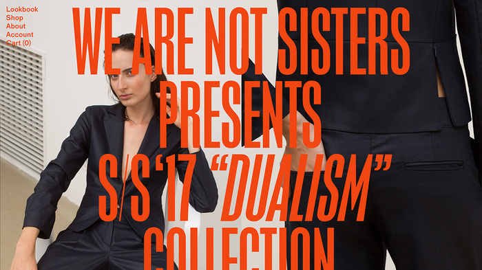 We Are Not Sisters website 1