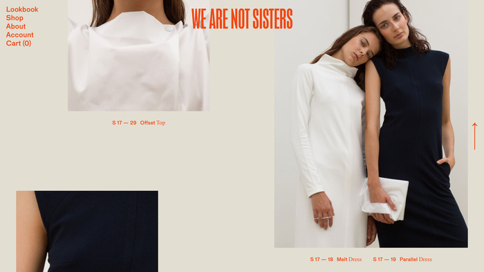 We Are Not Sisters website 3