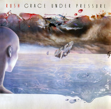 Rush – <cite>Grace Under Pressure </cite>album art