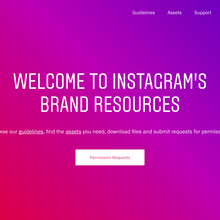 Instagram corporate identity and Stories feature