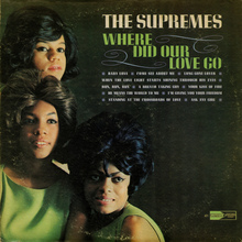 The Supremes – <cite>Where Did Our Love Go </cite>album art