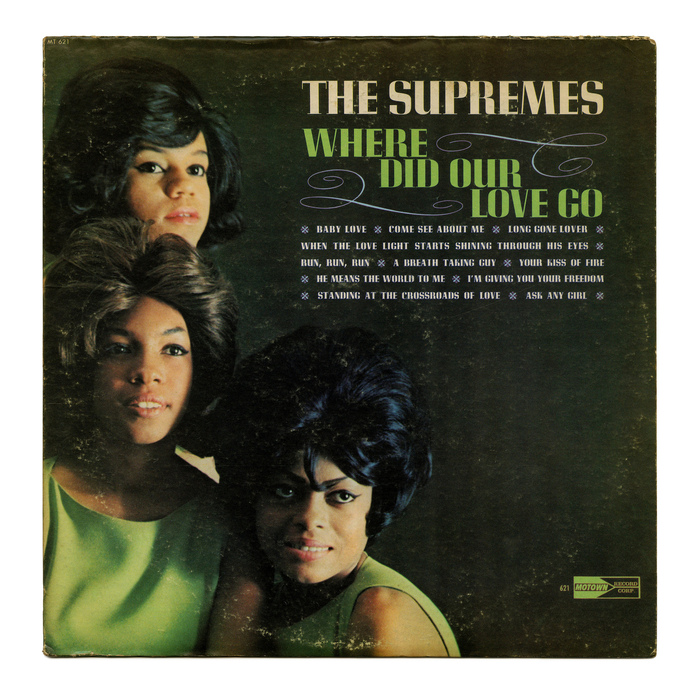 The Supremes – Where Did Our Love Go album art
