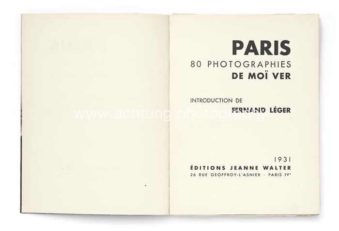 Paris, 80 photographies de Mo&iuml; Ver 5