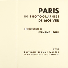 <cite>Paris, 80 photographies de Moï Ver</cite>