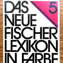 <cite>Das neue Fischer Lexikon in Farbe </cite>(1981 edition)