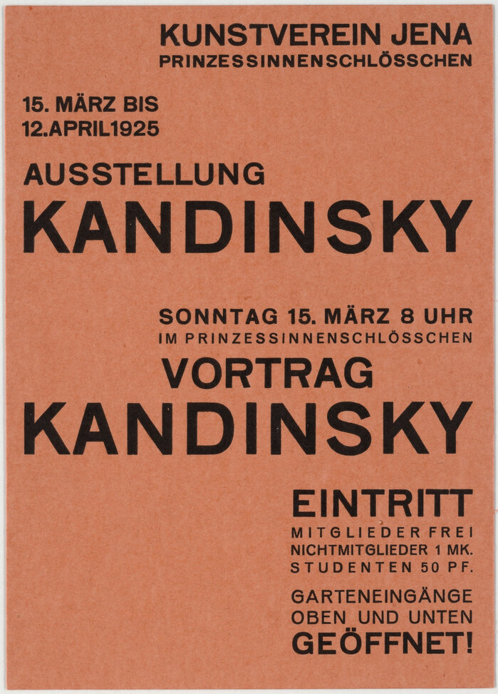 1925: Wassily Kandinsky