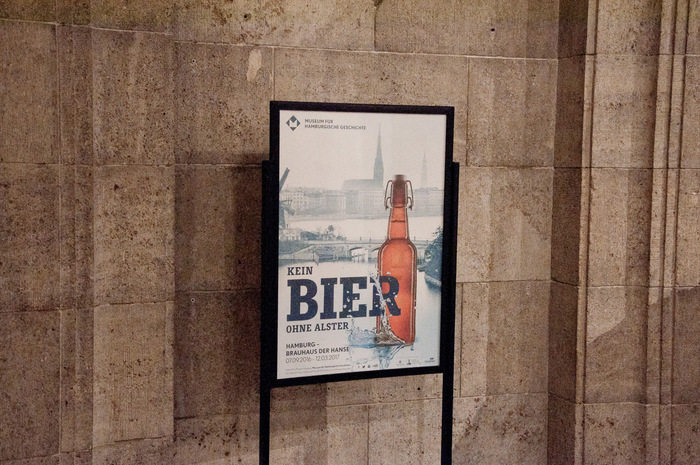 “Kein Bier ohne Alster” exhibition 1