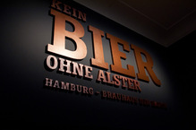 “Kein Bier ohne Alster” exhibition