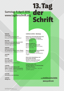 Tag der Schrift 2016