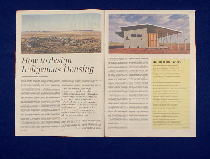 Design Reporter, Australia 4