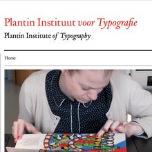 Plantin Institute of Typography website