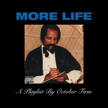 Drake – More Life: A Playlist By October Firm album art - Fonts In Use