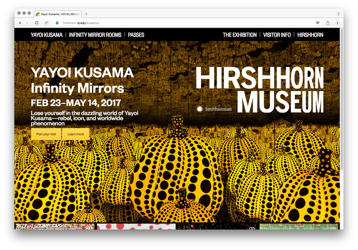 Hirshhorn Museum and Sculpture Garden website 4