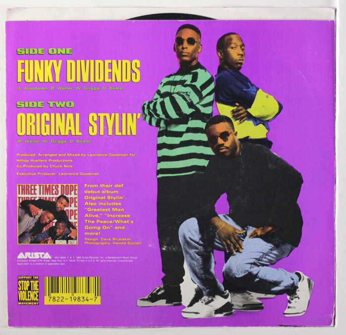 Three Times Dope – Funky Dividends album art 2