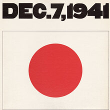 <cite>Dec. 7, 1941 </cite>record cover