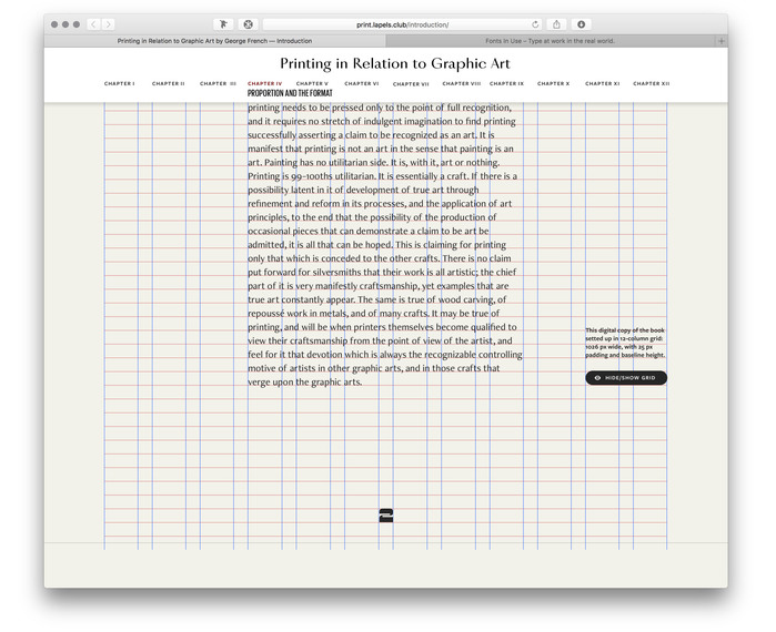 Printing in Relation to Graphic Art by George French, Pavel Kedich web edition 3