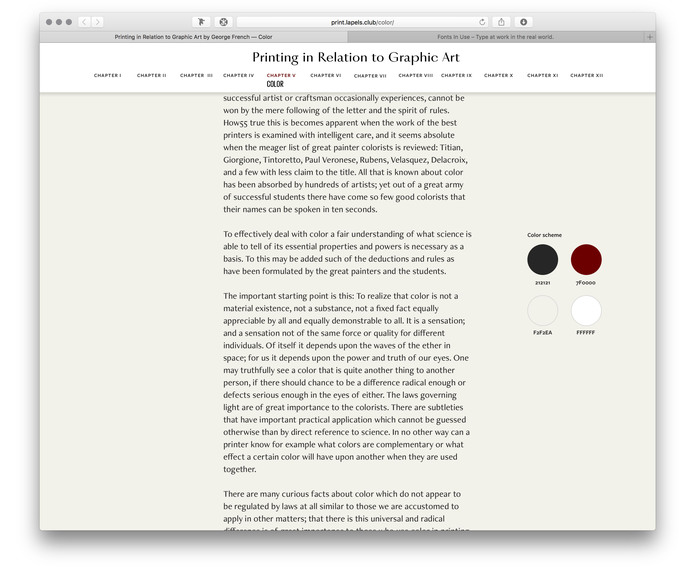 Printing in Relation to Graphic Art by George French, Pavel Kedich web edition 5