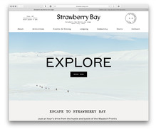 Strawberry Bay website (2017)