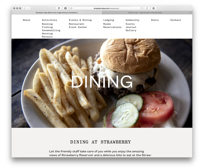 Strawberry Bay website (2017) 3