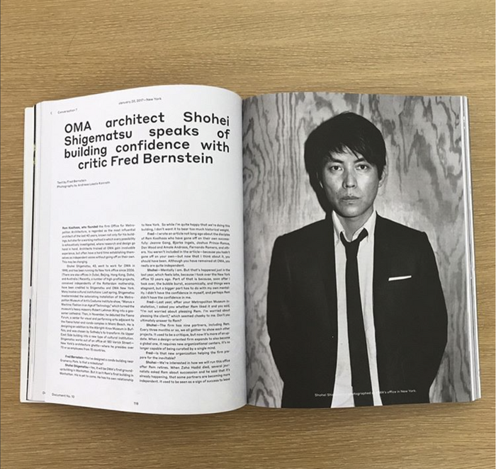Document Journal Fifth Anniversary Issue 6
