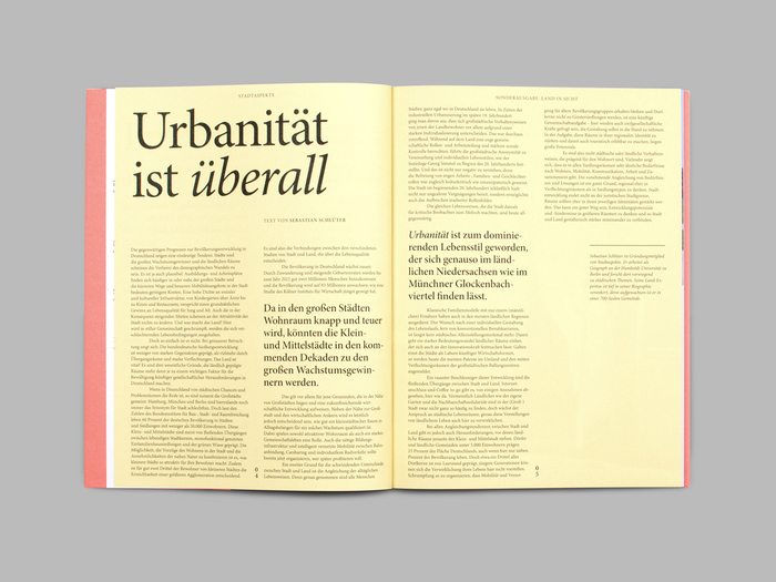Stadtaspekte, special issue “Land in Sicht!” 4
