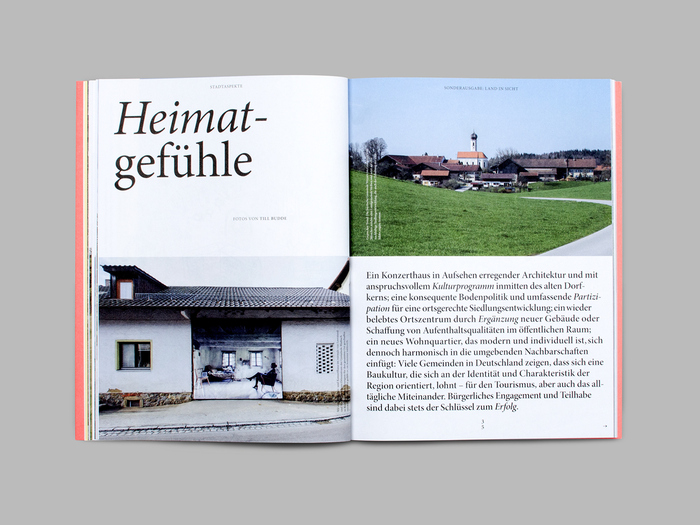 Stadtaspekte, special issue “Land in Sicht!” 8