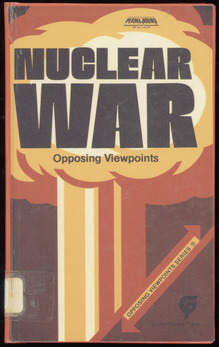 <cite>Nuclear War: Opposing Viewpoints</cite> book cover