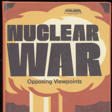 <cite>Nuclear War: Opposing Viewpoints</cite> book cover