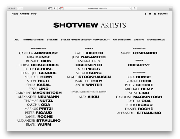 Shotview website (2017) 4