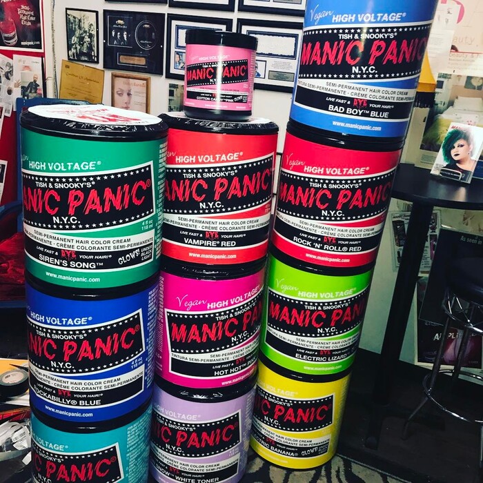 Manic Panic hair dye, cosmetics, etc. 3