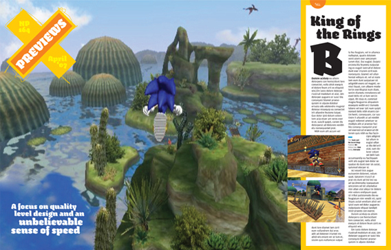 Nintendo Power Magazine, 2005 redesign 5