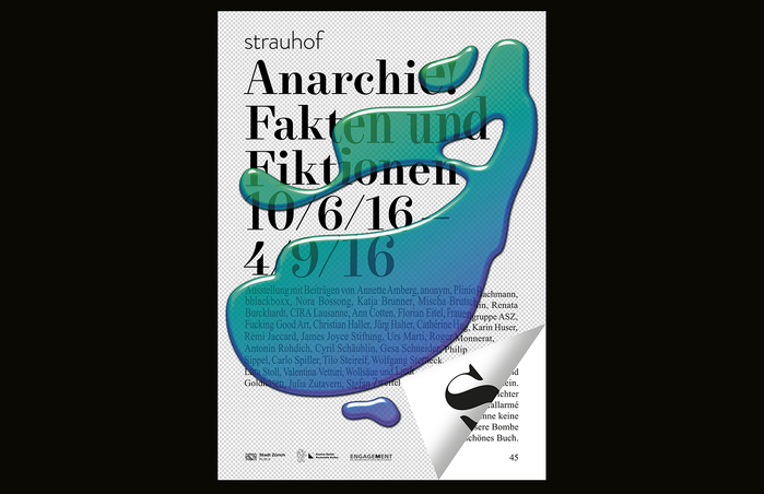 Anarchie! Fakten und Fiktionen exhibition poster