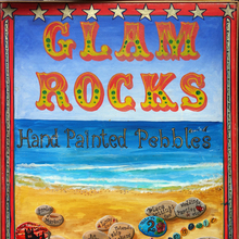 Glam Rocks – Hand Painted Pebbles / Hair Braids