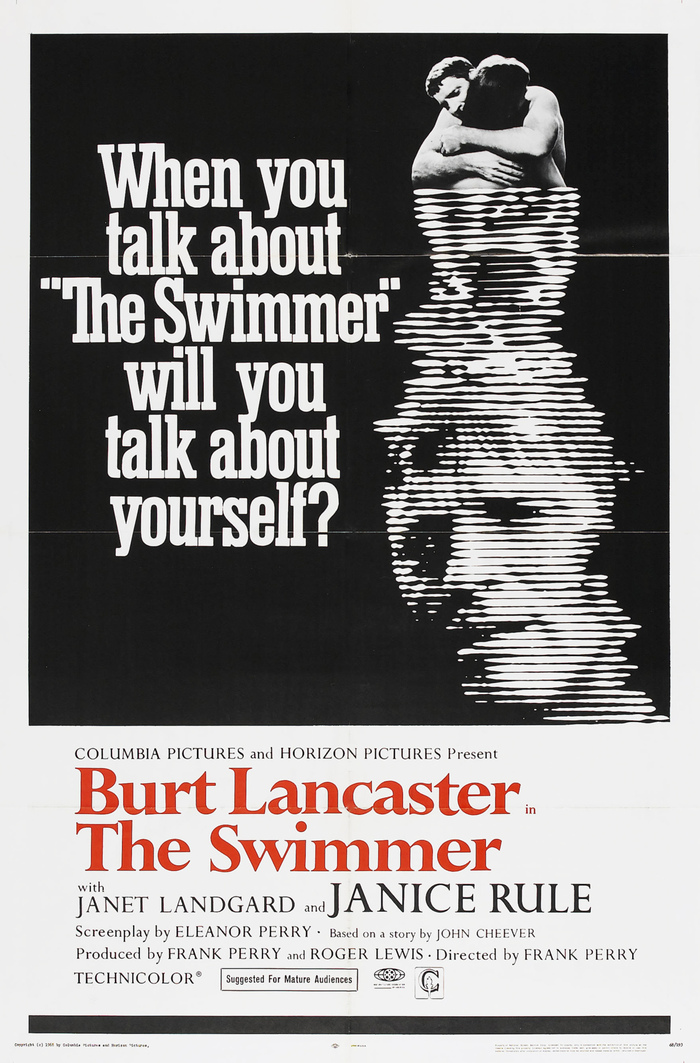 The Swimmer movie poster (1968)