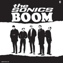 The Sonics – <cite>Boom </cite>album art