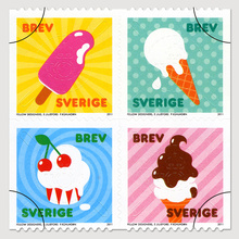 Sweden Summer Stamps