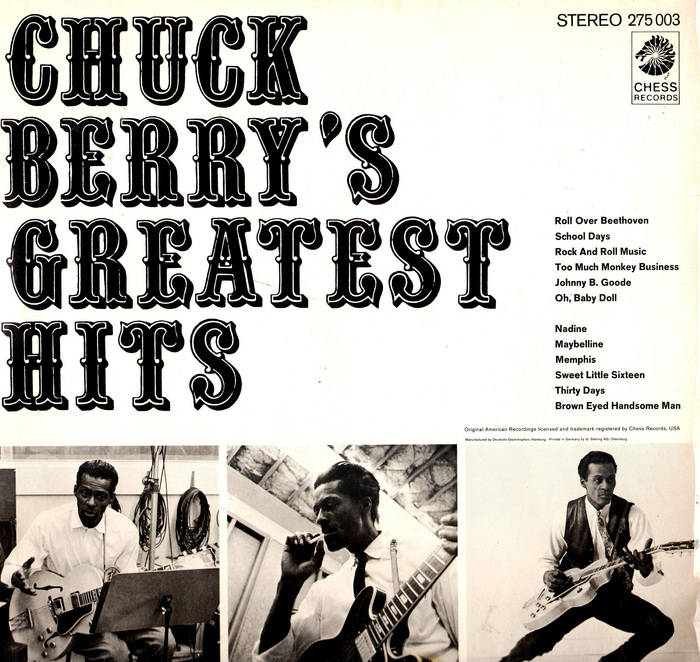 Chuck Berry’s Greatest Hits album art 4