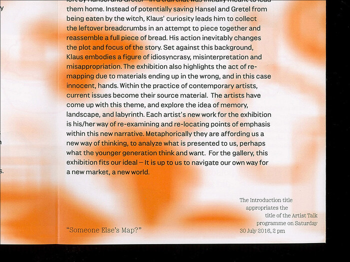 Klaus exhibition, Yeo Workshop 9