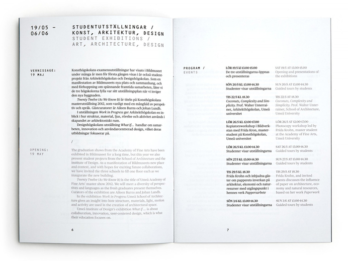 Bildmuseet identity 10