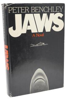 <cite>JAWS</cite> by Peter Benchley, Doubleday edition