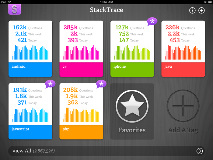 StackTrace app 1